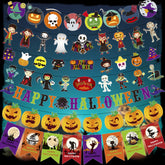 Halloween Spider Web Pull Flag